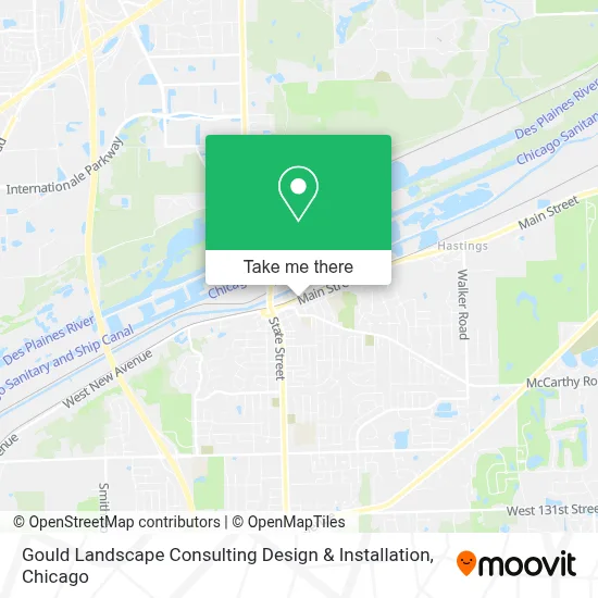 Gould Landscape Consulting Design & Installation map