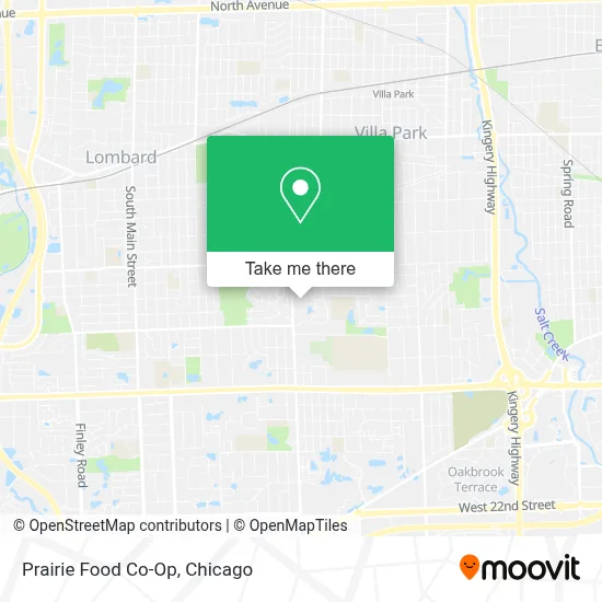 Prairie Food Co-Op map