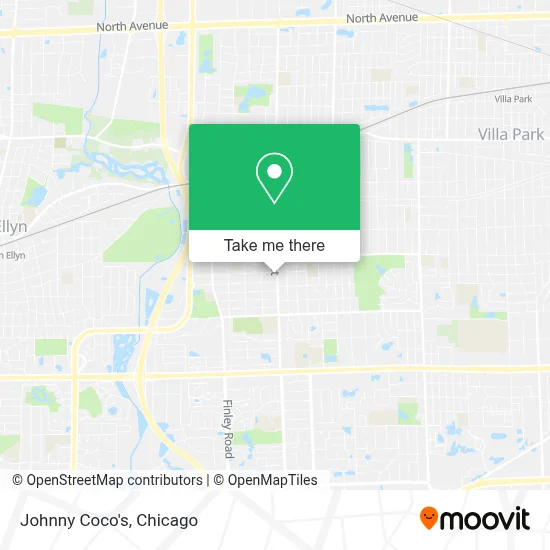 Johnny Coco's map