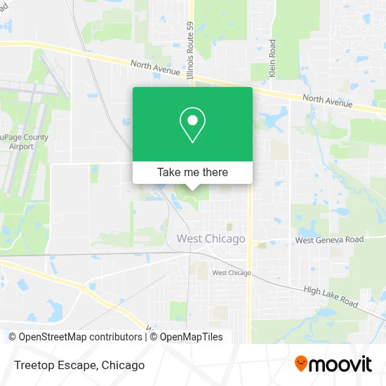 Treetop Escape map