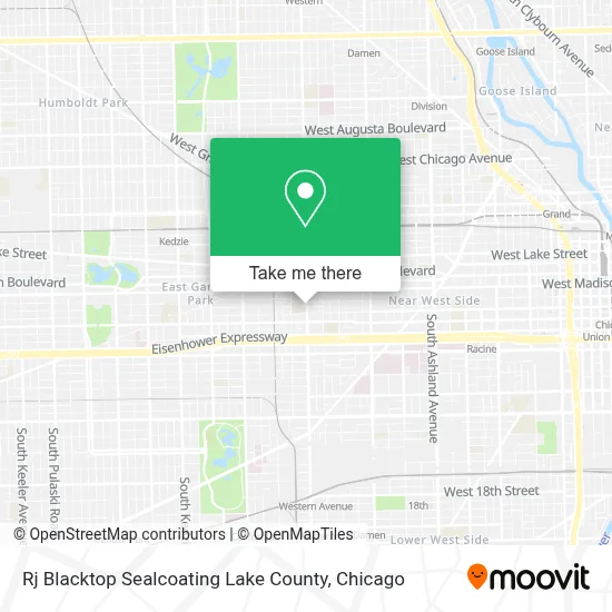 Rj Blacktop Sealcoating Lake County map