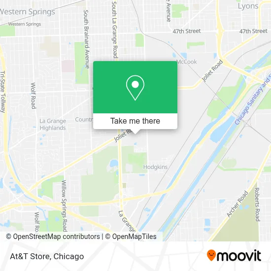 At&T Store map