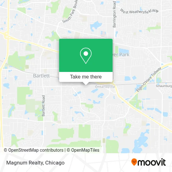 Magnum Realty map
