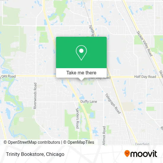 Trinity Bookstore map