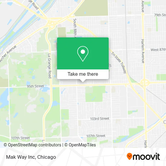 Mak Way Inc map
