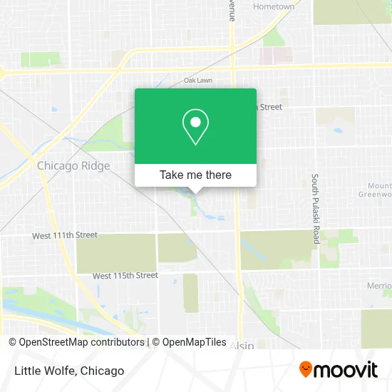Little Wolfe map