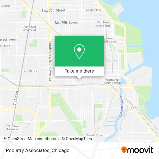 Podiatry Associates map