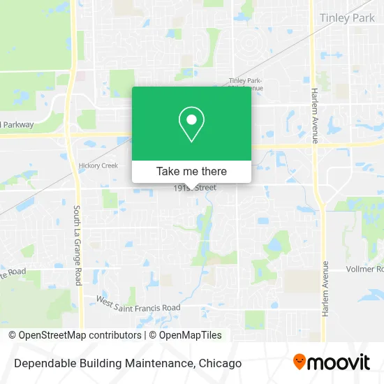 Dependable Building Maintenance map