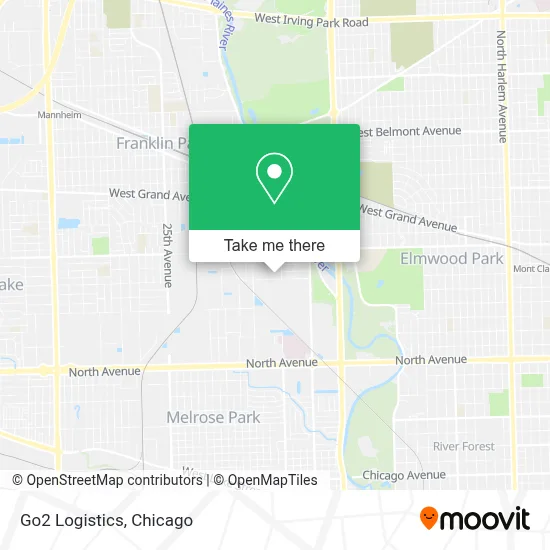 Go2 Logistics map
