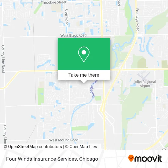 Four Winds Insurance Services map