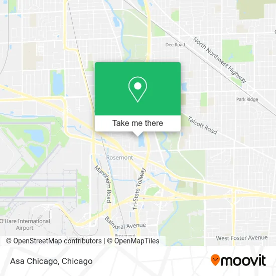 Asa Chicago map