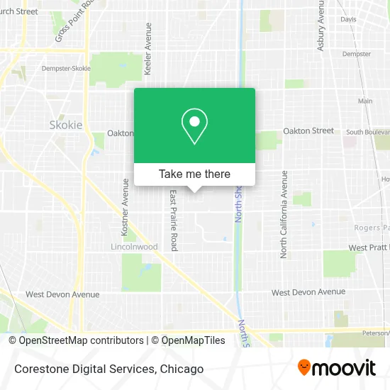 Corestone Digital Services map