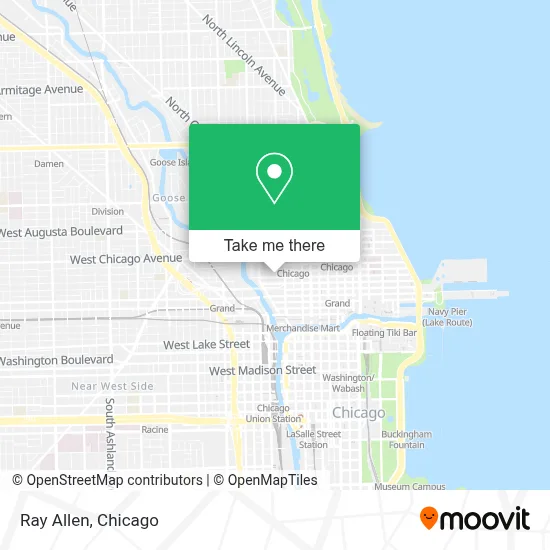 Ray Allen map