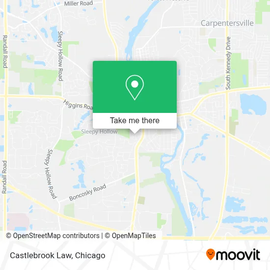 Castlebrook Law map