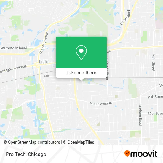 Pro Tech map