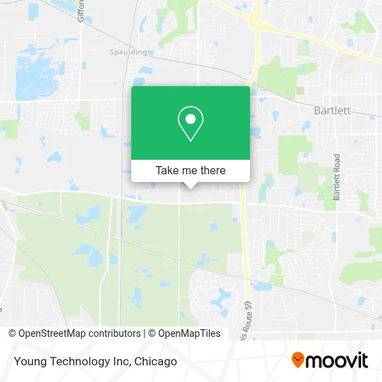 Young Technology Inc map