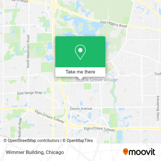Wimmer Building map