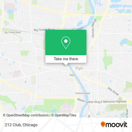 212 Club map