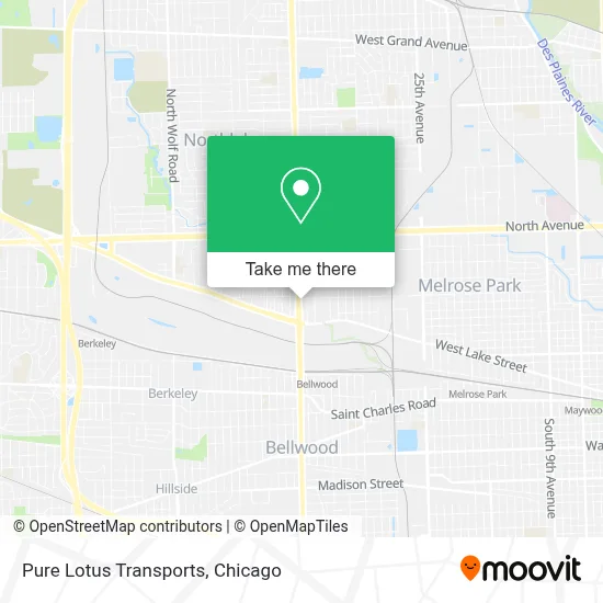 Pure Lotus Transports map