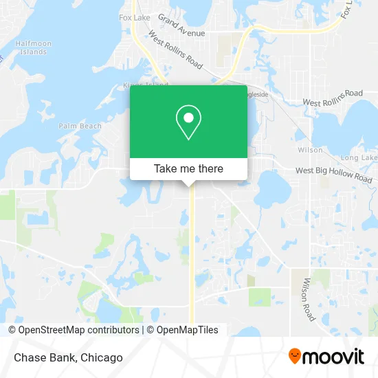 Chase Bank map