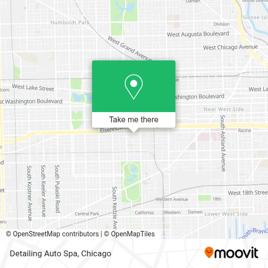 Detailing Auto Spa map