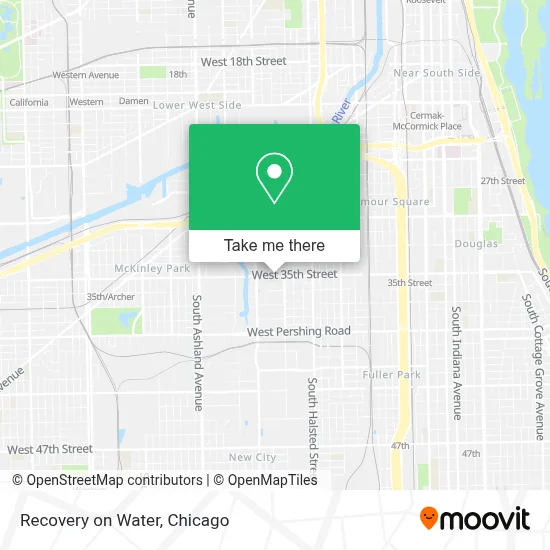 Recovery on Water map