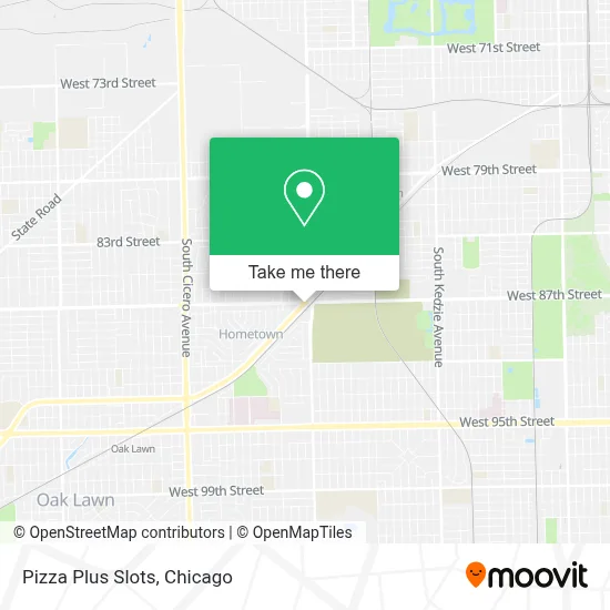 Pizza Plus Slots map