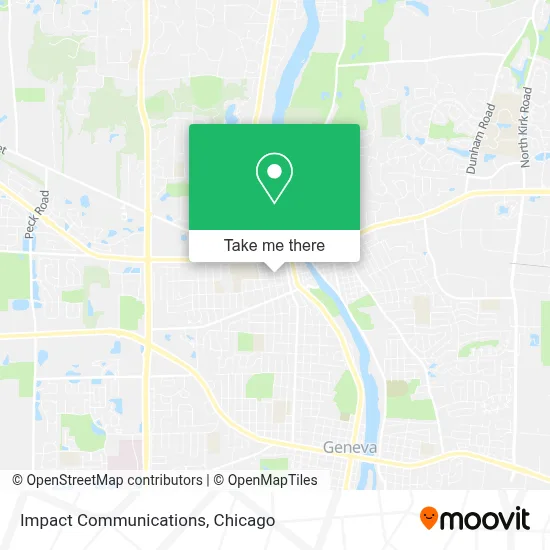 Impact Communications map