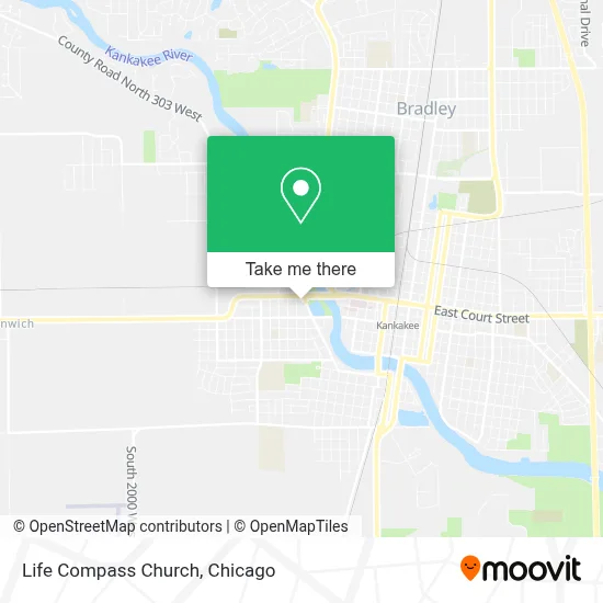 Life Compass Church map