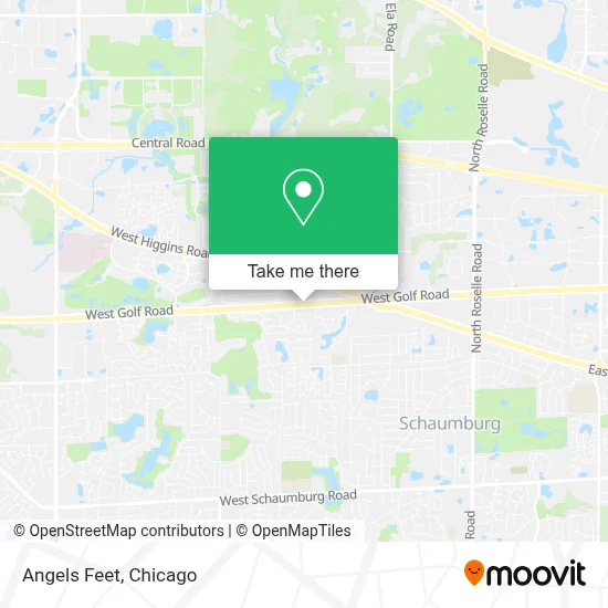 Angels Feet map