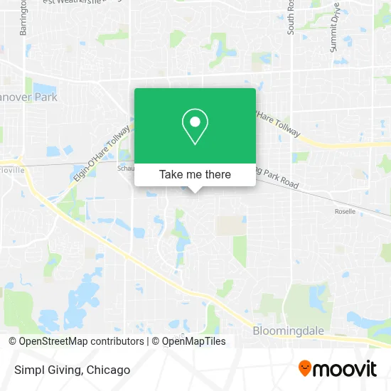 Simpl Giving map