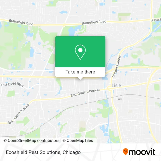 Ecoshield Pest Solutions map