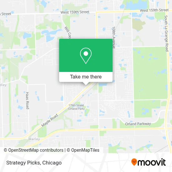 Strategy Picks map