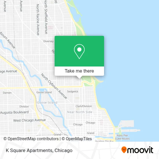 K Square Apartments map