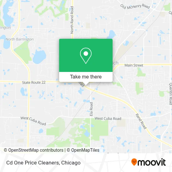 Cd One Price Cleaners map