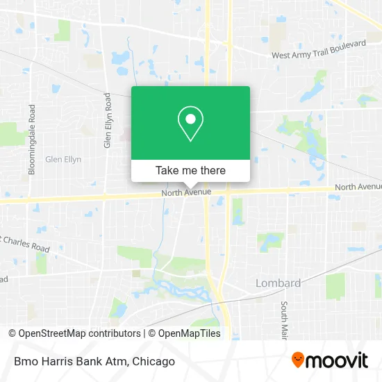 Bmo Harris Bank Atm map