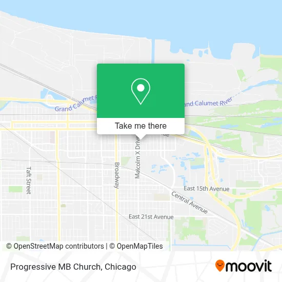 Progressive MB Church map