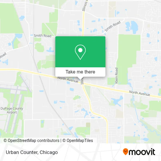Urban Counter map
