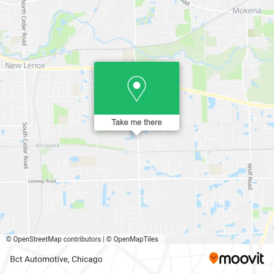Bct Automotive map