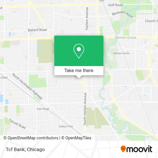 Tcf Bank map