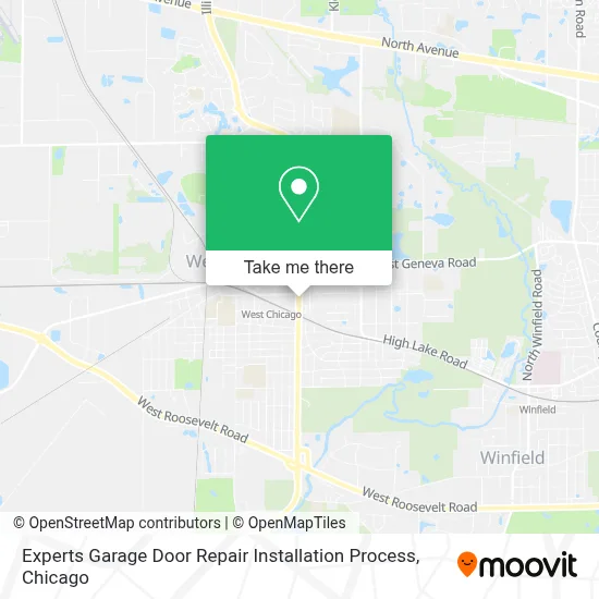 Experts Garage Door Repair Installation Process map