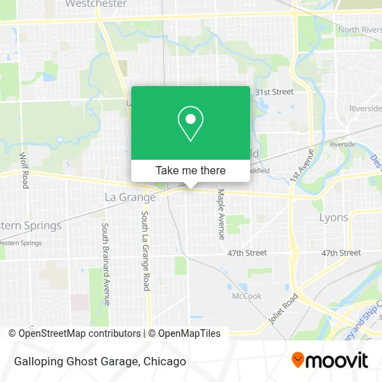 Galloping Ghost Garage map