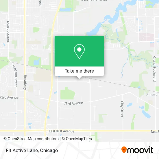 Fit Active Lane map