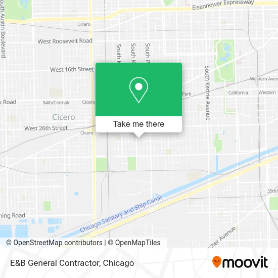 E&B General Contractor map