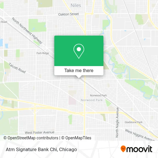 Atm Signature Bank Chi map
