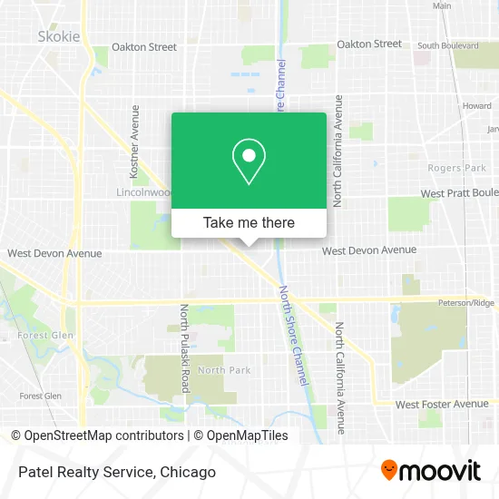 Patel Realty Service map