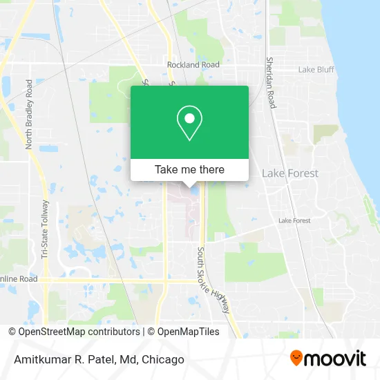 Amitkumar R. Patel, Md map