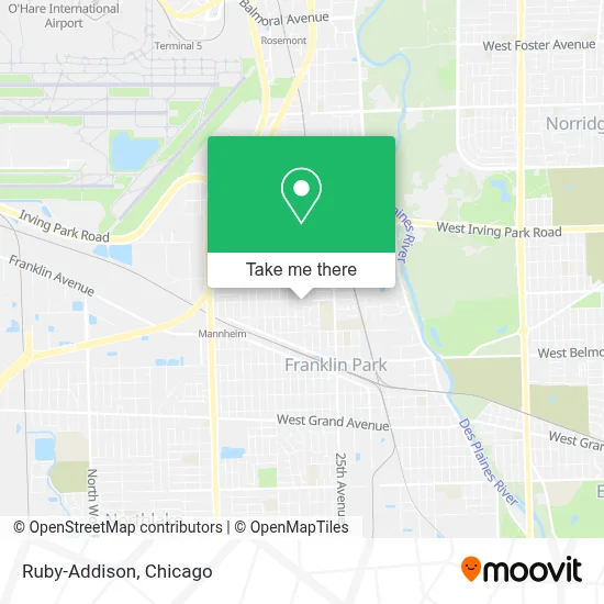 Ruby-Addison map