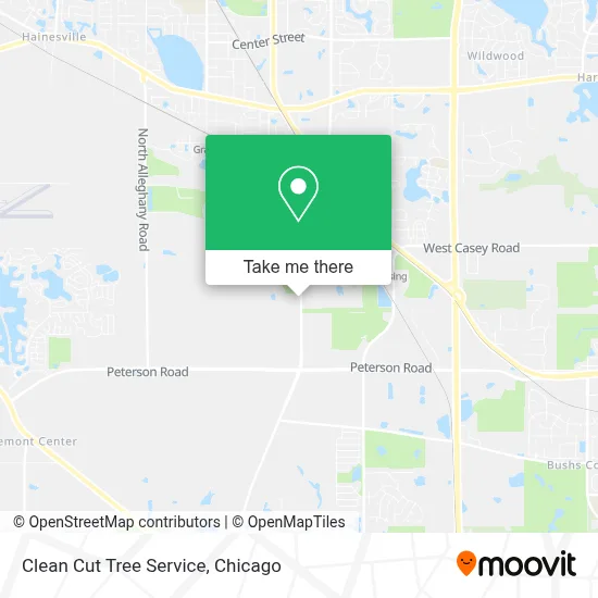 Clean Cut Tree Service map