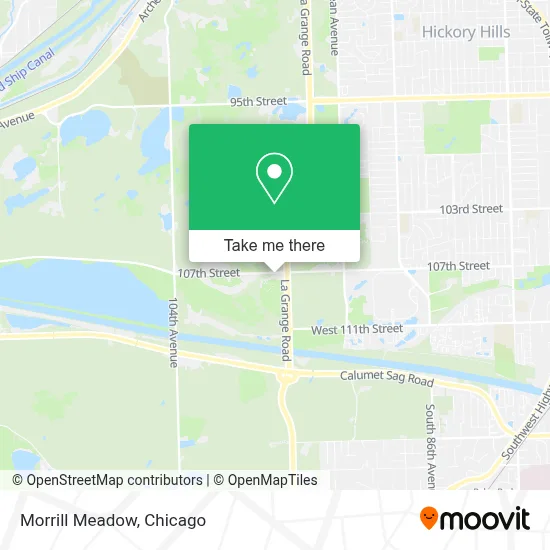 Morrill Meadow map